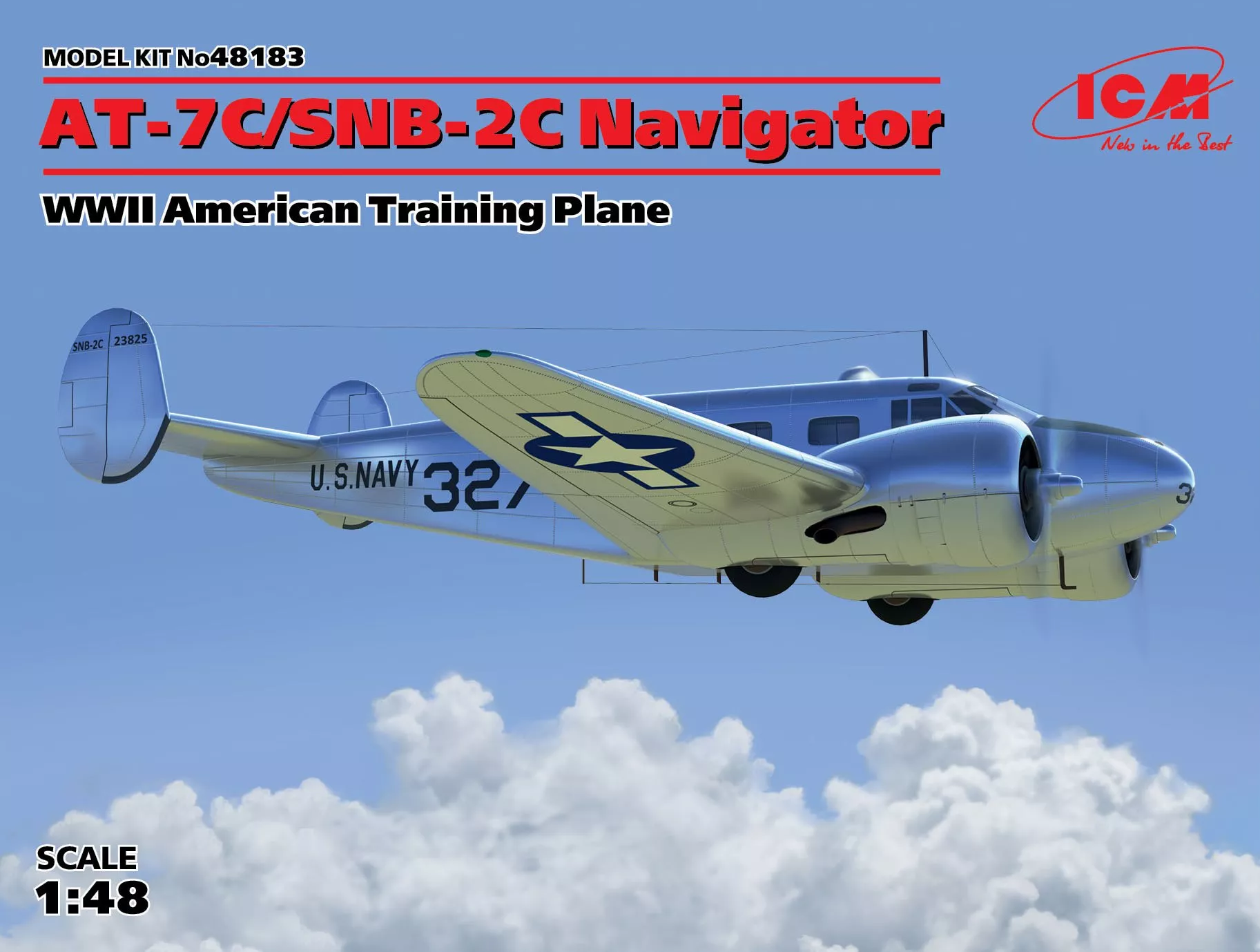 ICM - AT-7C/SNB-2C Navigator, WWII American Training Plane